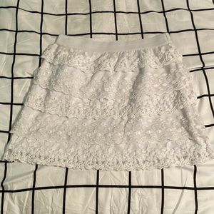 Girls Amy Byer lace skirt size XL